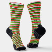 Elf Christmas Socken (Gewinkelt)