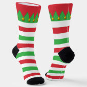 Elf Christmas Socken (Gewinkelt)