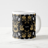 Elf Christmas Wrapping Jumbo-Tasse (Vorderseite Rechts)