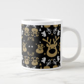 Elf Christmas Wrapping Jumbo-Tasse (Rechts)