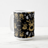 Elf Christmas Wrapping Kaffeetasse (Vorderseite Links)