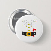 Elf Costume Christmas Holiday Men Women Kids Button (Vorne & Hinten)