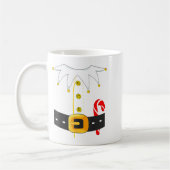 Elf Costume Christmas Holiday Men Women Kids  Kaffeetasse (Links)