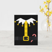 Elf Costume  Karte (Gelbe Blume)