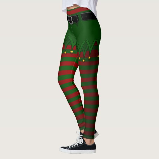 Elf Costume Leggings Weihnachten Elf Pants (Links)