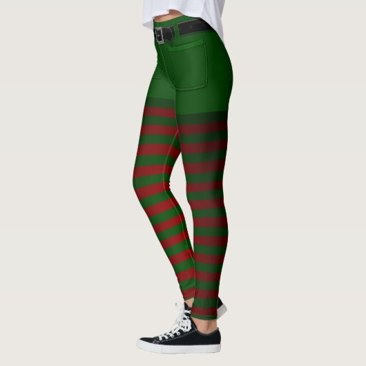 Elf Costume Leggings Weihnachten Elf Pants (Links)