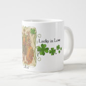 Elf Couple St. Patrick Day Tasse Geschenk für sie (Vorderseite Rechts)