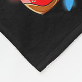 Elf Dabbing Soccer Player Christmas Dab Xmas Fleecedecke (Ecke)