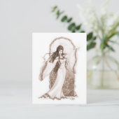 Elf Dancing Postkarte (Stehend Vorderseite)