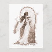 Elf Dancing Postkarte (Vorderseite)