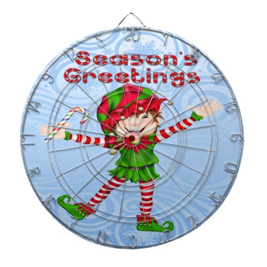 Elf Dart Board der Saison Dartscheibe (vorne)