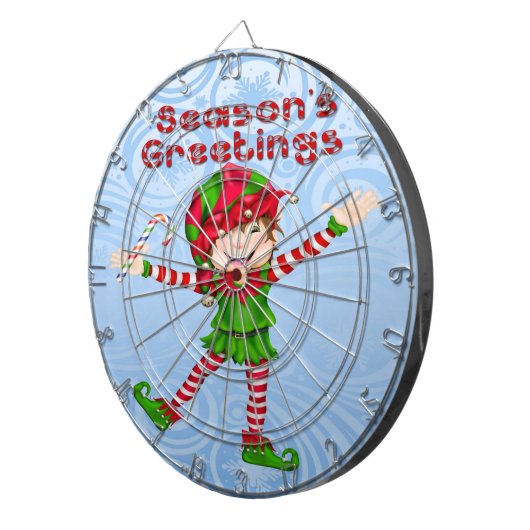 Elf Dart Board der Saison Dartscheibe (Vorderseite rechts)