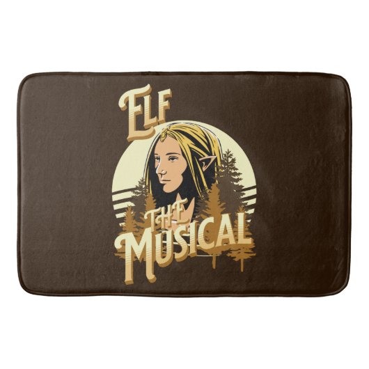 Elf das Musical Badematte (Vorderseite)