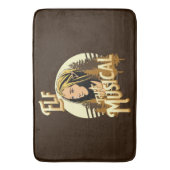 Elf das Musical Badematte (Vorderseite Vertikal)