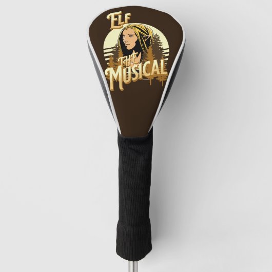 Elf das Musical Golf Headcover (Vorderseite)