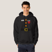Elf Dentist Funny Christmas Hoodie (Vorne ganz)