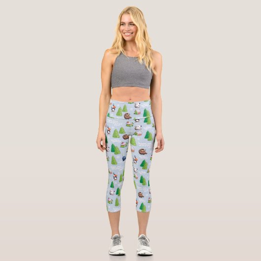 Elf der Film | Bye Buddy Hope Sie finden Ihren Vat Capri Leggings (Vorderseite)