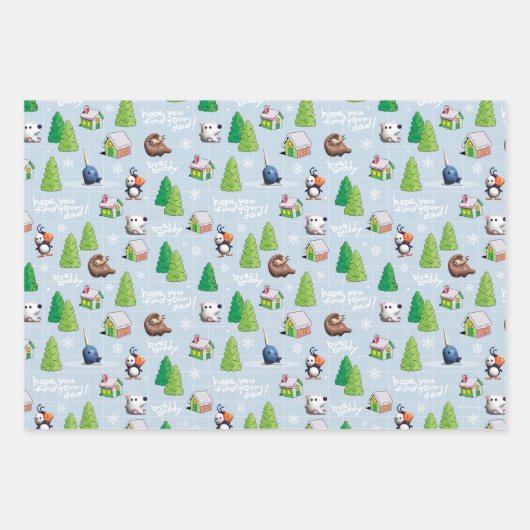 Elf der Film | Bye Buddy Hope Sie finden Ihren Vat Geschenkpapier Set (Vorderseite 2)