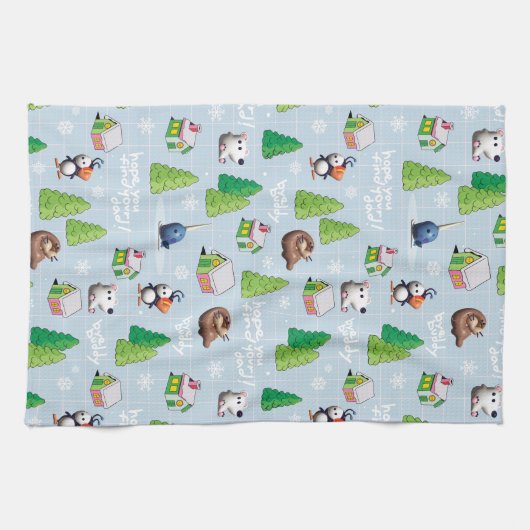 Elf der Film | Bye Buddy Hope Sie finden Ihren Vat Geschirrtuch (Horizontal)