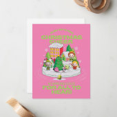 Elf der Film | Der beste Weg Weihnachten zu verbre Mitteilungskarte (Vorderseite/Rückseite Beispiel)