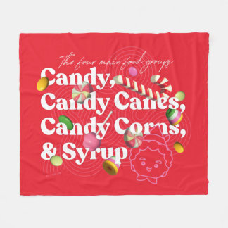 Elf der Film | Die vier Hauptnahrungsgruppen Fleecedecke