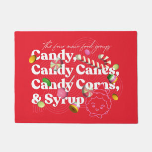 Elf der Film Die vier Hauptnahrungsgruppen Fußmatte