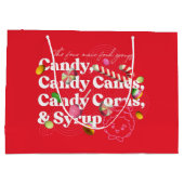 Elf der Film | Die vier Hauptnahrungsgruppen Große Geschenktüte (Rückseite)