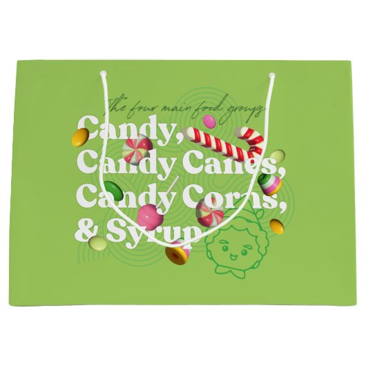 Elf der Film | Die vier Hauptnahrungsgruppen Große Geschenktüte (Vorderseite)