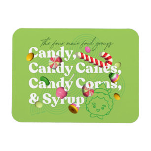 Elf der Film Die vier Hauptnahrungsgruppen Magnet