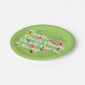 Elf der Film | Die vier Hauptnahrungsgruppen Pappteller (Schrägansicht)