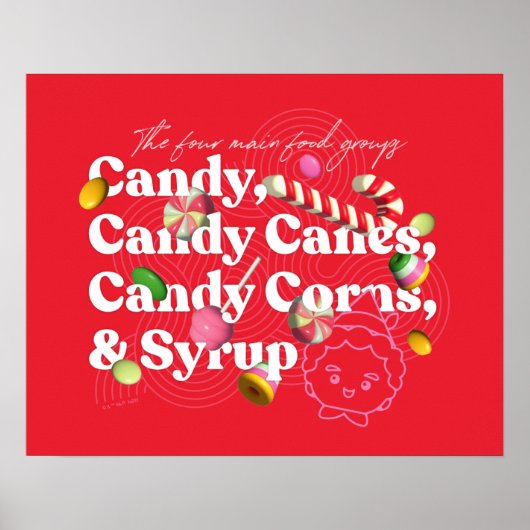 Elf der Film | Die vier Hauptnahrungsgruppen Poster (Vorne)