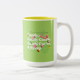 Elf der Film Die vier wichtigsten Nahrungsmittel Zweifarbige Tasse
