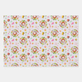 Elf der Film | Muster für vier Hauptnahrungsgruppe Geschenkpapier Set (Vorderseite 2)