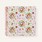 Elf der Film | Muster für vier Hauptnahrungsgruppe Notizblock (Vorderseite)