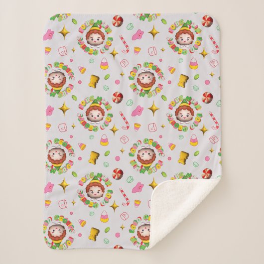 Elf der Film | Muster für vier Hauptnahrungsgruppe Sherpadecke (Vorderseite)