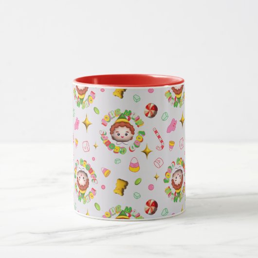 Elf der Film | Muster für vier Hauptnahrungsgruppe Tasse (Zentrum)