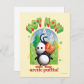 Elf der Film | Nicht jetzt arktischer Puffin! Mitteilungskarte (Vorne/Hinten)