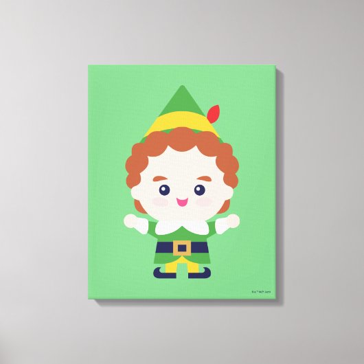 Elf der Film | Niedlich Buddy Leinwanddruck (Vorderseite)