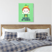 Elf der Film | Niedlich Buddy Leinwanddruck (Insitu (Schlafzimmer))