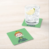 Elf der Film | Niedlich Buddy Rechteckiger Pappuntersetzer (Vor Ort)