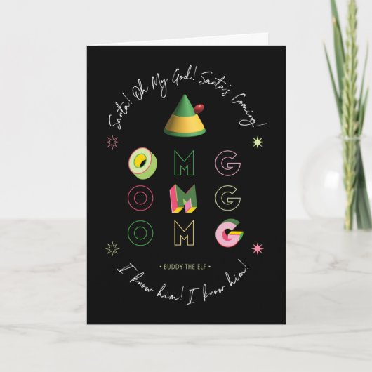 Elf der Film | Santa OMG Karte (Vorderseite)