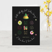 Elf der Film | Santa OMG Karte (Gelbe Blume)