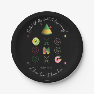 Elf der Film   Santa OMG Pappteller