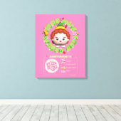 Elf der Film | Vier Hauptnahrungsgruppen Leinwanddruck (Insitu (Holzboden))