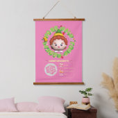 Elf der Film | Vier Hauptnahrungsgruppen Wandteppich Mit Holzrahmen (Schlafzimmer)