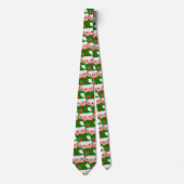 Elf Design Weihnachten Krawatte (Vorderseite)