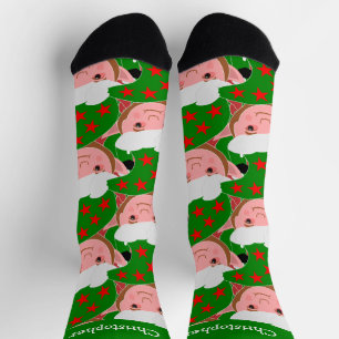 Elf Design Weihnachten Socken