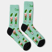 Elf Design Weihnachten Socken (Rechts)