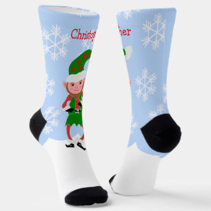 Elf Design Weihnachten Socken