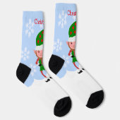 Elf Design Weihnachten Socken (Rechts)